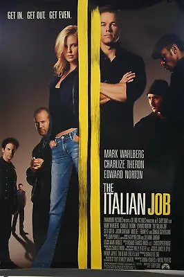 The Italian Job - Charlize Theron Mos Def - Poster 27 X 40 (446) • $7.99