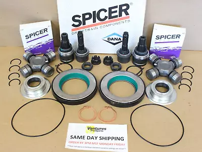 2015-2023 Ford F250 F350 4X4 Front Axle Spicer Seal Ball Joint U Joint Sr. Kit • $438.06