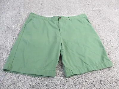 MERONA Mens Chino Shorts Kelly Green Cotton Golf Casual Size 44 • $4.74