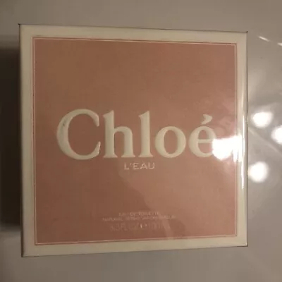 CHLOE L'EAU 3.3 Oz  100 Ml EAU DE TOILETTE SPRAY NEW IN BOX & SEALED • $73.95