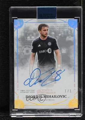 2022 Topps Renaissance MLS Engravements Platinum 1/1 Djordje Mihailovic Auto • $5.50