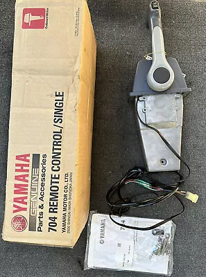 New OEM Yamaha Single Shift Marine 704 Remote Control 704-48205 704-48205-b1-00 • $375