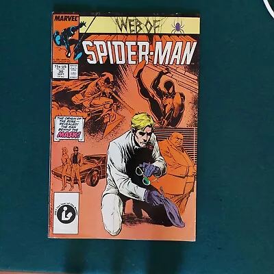 Web Of Spider-Man #30 1985 Series Marvel • £11.26