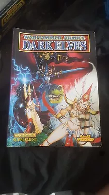 Dark Elves Army Rule Book Warhammer Fantasy Battle 5th Edition Games Workshop • £35