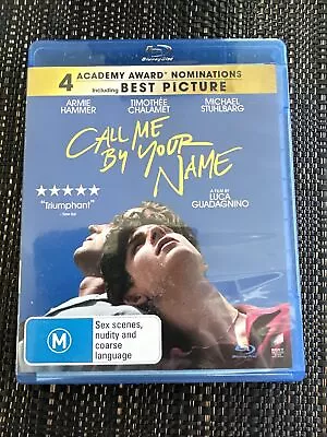 $13 • Buy Call Me By Your Name | Blu-ray | Region B