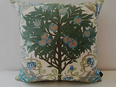 Liberty Vintage Melbury Tree Cotton Cushion Cover &  Green Velvet Backing Fabric • £32.50