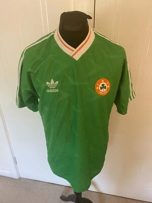 £135 • Buy Republic Of Ireland 1990-92 Home Football Shirt Large Adidas