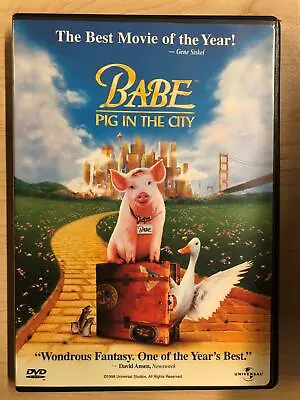 Babe Pig In The City (DVD 1998) - H0404 • $1.99