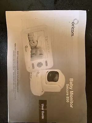 Oricom Secure 850 Digital Video Baby Monitor • $50