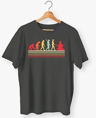 Yoga T-shirt Human Evolution • £10.99