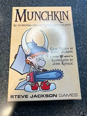 Steve Jackson Games SJG1408 Munchkin Card Game 1st Edition 20th Printing 2010 • $9.99