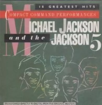 Michael Jackson : 18 Greatest Hits (& Jackson 5) CD Expertly Refurbished Product • £3