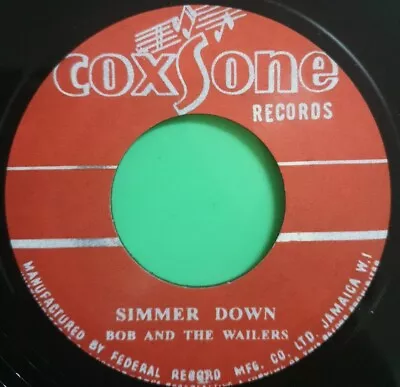 Studio One.simmer Down.how Many Times.bob  &the Wailers  • £21.95