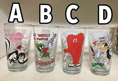 Marvin Martian Looney Tunes Toon Tumbler  Glass MINT Glass “B” • $20