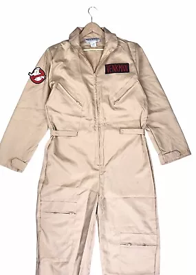 Ghostbusters Venkman Costume Jumpsuit Cosplay Movie Halloween Prop Size L • $32.99