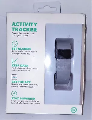 Bluetooth Activity Tracker (GEMS) - IOS & Android - Adjustable Size - Gray - New • $6.99