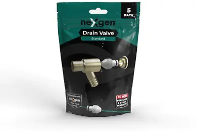 Nexgen Drain-off Cock | Drain Radiators Without Spillage | Drain-off Cock For Ra • £18
