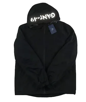 $67.99 • Buy GANT Mens Reflective Full Zip Hooded Jacket Size M NWT