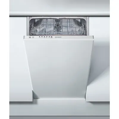 Indesit DI9E2B10UK Fully Integrated Slimline Dishwasher - White - Built-In/In... • £279.98