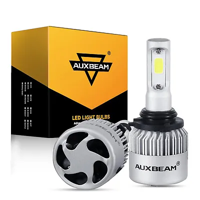 AUXBEAM 72W S2 9006 HB4 LED Headlight Bulbs For Toyota RAV4 1998-2000 2006-2012 • $24.99