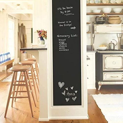 $13.94 • Buy Chalkboard Wall Sticker Wall Decal Blackboard Wallpaper Large Chalkboard 