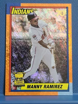 2021 Topps All-Star Rookie Cup Manny Ramirez /25 Orange Shimmer Gem-Mint  • $5.50