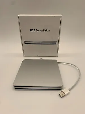Original Apple SuperDrive 8x External USB Double-Layer DVD±RW/CD-RW Drive Silver • $24.65