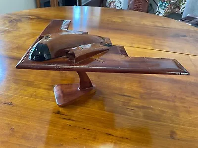 B 2 Stealth Bomber Mahogany 1:48 Scale Model Excellent Condition • $55