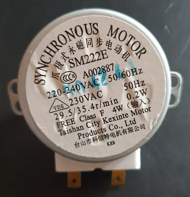 Microwave Oven Turntable Synchronous Motor SM222E Square Shaft • £16