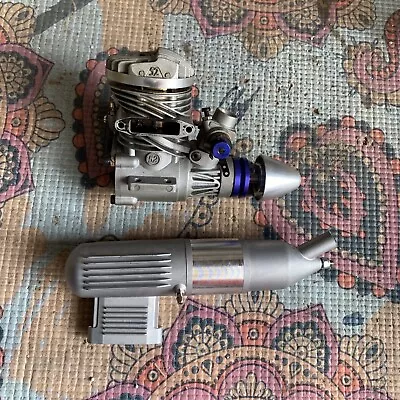 Evolution 52 Nitro Glow Engine S52AII 8.5CC AirPlane  Like Asp Magnum OS FX • $55