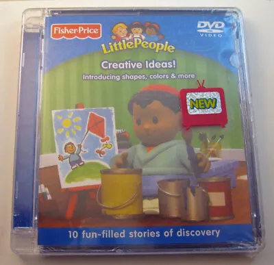 $19.95 • Buy FISHER-PRICE  Little People: Creative Ideas!  DVD NEW! SEALED! 10 Stories!