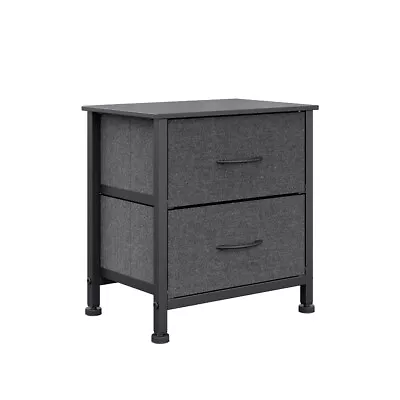 Levede Storage Cabinet Chest Of 2 Drawers Tower Bed Sofa Side End Table Dresser • $45.99