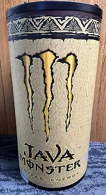 Rare Monster Energy Java Retail Cooler Wheeled Plastic Lid & Drain NEW • $275