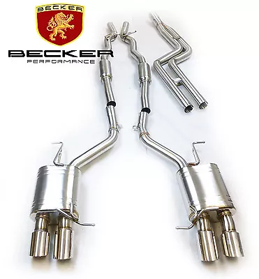 Becker Catback Exhaust Fitment For 2010 To 2020  BMW 535i F10 M Sport 3.0L • $253.75