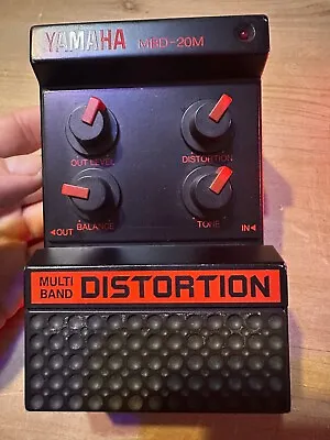 Yamaha MBD-20M Multi Band Distortion Rare Vintage Guitar Effect Pedal MIJ Japan • $75