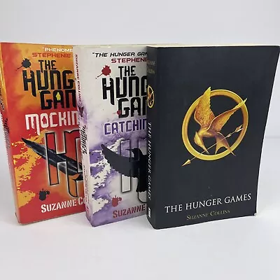 Suzanne Collins - Hunger Games Trilogy: Hunger Games Catching Fire & Mockingjay • $27.50