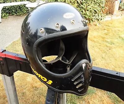 1980 Bell Moto 3 Motorcycle Helmet  • $119