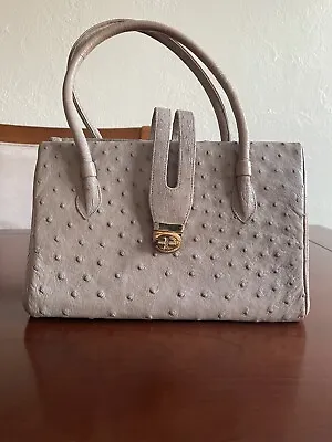 Vintage Handbag Ostrich • $250