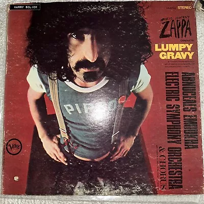 Frank Zappa - Lumpy Gravy FIRST PRESSING Vinyl LP 1968 Verve Records V6-8741 • $20