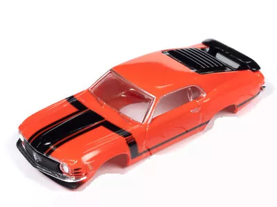 Tasca Ford 1970 Mustang Boss 302 RED TJET SLOT CAR BODY FITS AUTO WORLD • $19.99