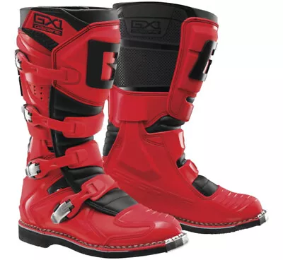 Gaerne GX1 Mens MX Offroad Boots Red/Black • $280.96