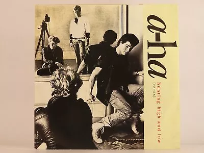 A-HA HUNTING HIGH AND LOW (REMIX) (102) 2 Track 7  Single Picture Sleeve WEA • £5.46