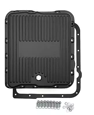 Chevy GM 700R4 4L60E Transmission Pan Aluminum Stock Capacity Oil Pan • $59.95