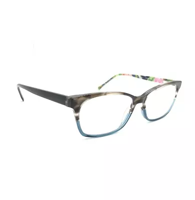 Vera Bradley Eyeglasses Frames Grace Superbloom Horn Rectangular 53-15-135 Y37 • $39.99