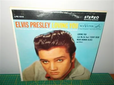 Elvis Presley Loving You Canadian Stereo Record LP • $22.16