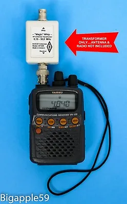 *MAGIC* HF Antenna Whip Transformer For AOR Icom Yaesu Yupiteru Scanner Receiver • $39.95