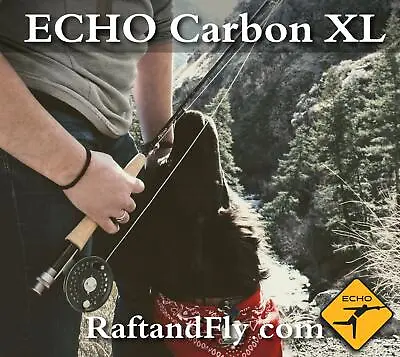 Echo Carbon XL 3wt 7'6  Fly Rod - Lifetime Warranty - Free Shipping • $199.99