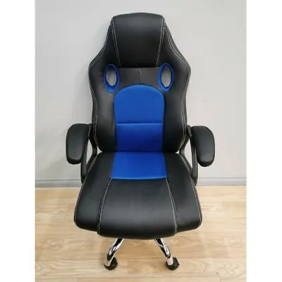 $128 • Buy Ultra Gaming Comfort Manager Computer Laptop Pc Office Chair Blue Ut-c588tb  G1