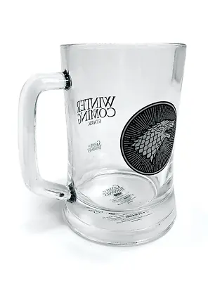 New Glass Stein Official Mug Winter Is Coming Stark Tankard Game Of Thrones • £15.99