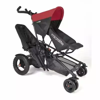 £159 • Buy Micralite TwoFold Pushchair – Red (excludes Second Seat)